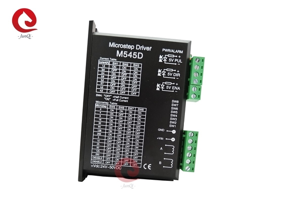 Junqi 2 pha Stepper Driver M545D 24-50VDC 1.5-4.5A Cho động cơ bước 57mm/86mm