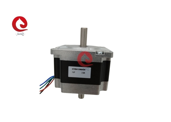 Junqi Nema23 Động cơ bước hai trục 57HS4120B4 / B4D8 Động lực xoắn 0.55N.m/0.7N.m