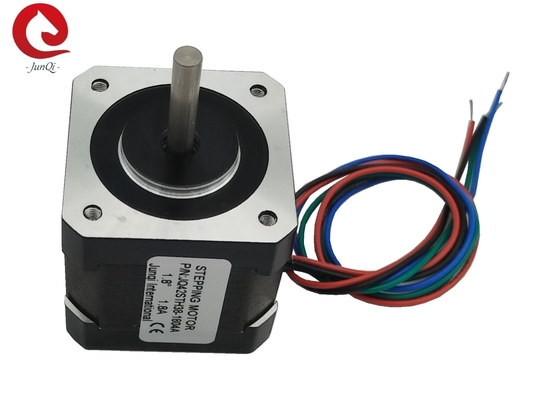 JQ42STH38-1804A 4-Lead Nema17 Stepper Motor 38mm Độ dài 1.8A 0.4Nm Cho laser CNC và máy in 3D