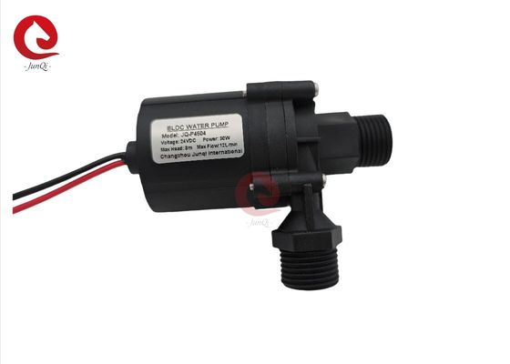 12LPM Booster không chải bơm nước lưu thông DC12V 24V Ceramic Shaft Silent Submersible Solar Water Heater Pump