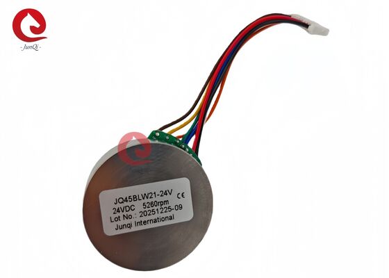 JUNQI 45BLW21 24VDC 6700RPM 84mN.M Mô-men xoắn cho hệ thống van tự động