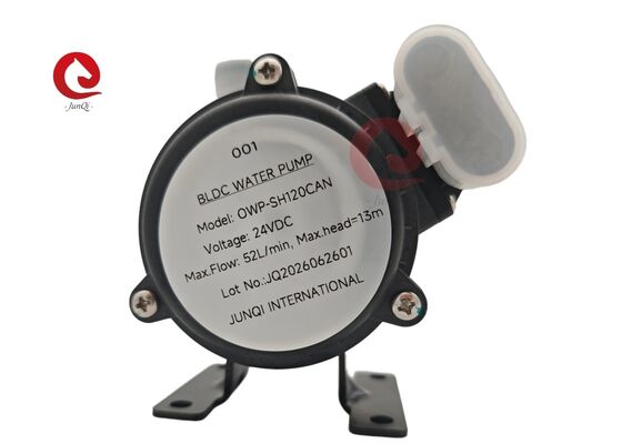JUNQI DC24V 110W máy bơm nước điện ô tô với CAN liên lạc cho xe năng lượng mới