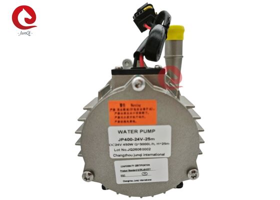 Bơm nước DC không chổi than hiệu suất cao JUNQI 24V 3000LPH cột áp 25m cho hệ thống làm mát xe thương mại và xe tải hạng nặng