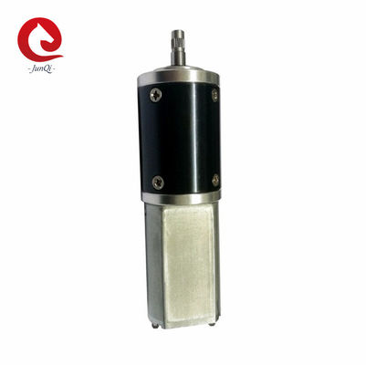 12-24V Vòng / phút thấp Mô-men xoắn cao Động cơ bánh răng cPlanetary JQM-22RP180 cho Cửa trập cửa sổ khóa điện