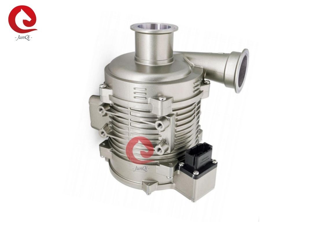 Bơm nước BLDC JUNQI Điện áp cao 540VDC 250L/phút, cột áp 20m, có tấm kẹp dùng cho các giải pháp làm mát chất lỏng IT