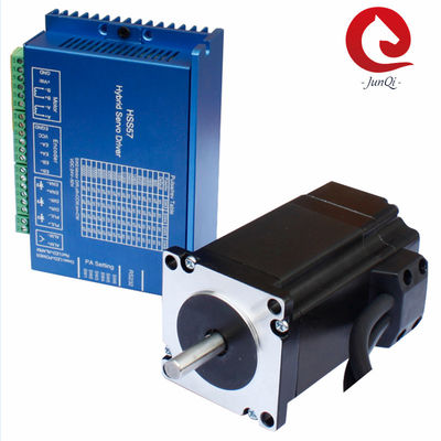 Bộ điều khiển hỗn hợp CNC điều khiển động cơ bước 76mm Nema23 4.2A 2N.M HSS57