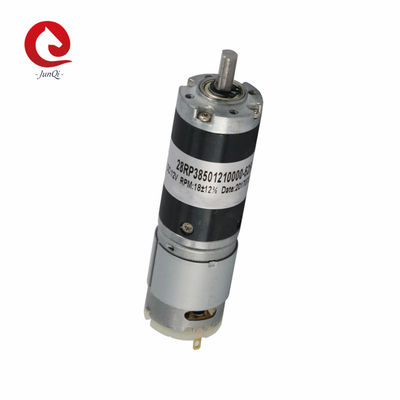 Mô-men xoắn cao 12V 28mm Bánh răng hành tinh Động cơ DC JQM-28RP385 Ứng dụng tại nhà, Giám sát an ninh